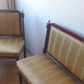 Coppia di Divanetti con decori Impero francese2